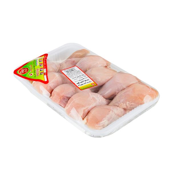 تصویر پیشفرض - ساق ران مرغ بی پوست 1800 گرمی پویا پروتئین