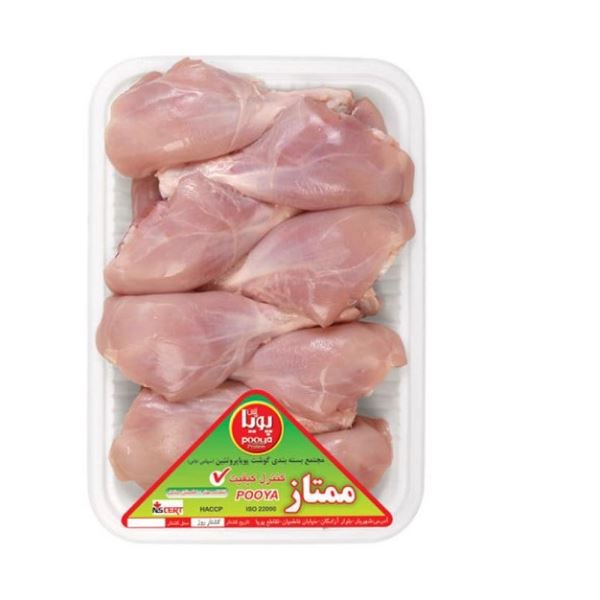 تصویر پیشفرض - ساق ران مرغ بی پوست 900 گرمی پویا پروتئین