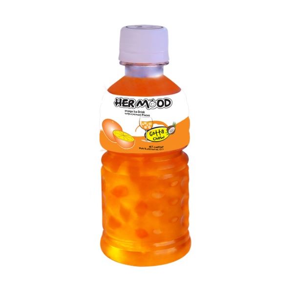 تصویر پیشفرض - نوشیدنی پرتقال حاوی تکه های نارگیل 320 سی سی هرمود